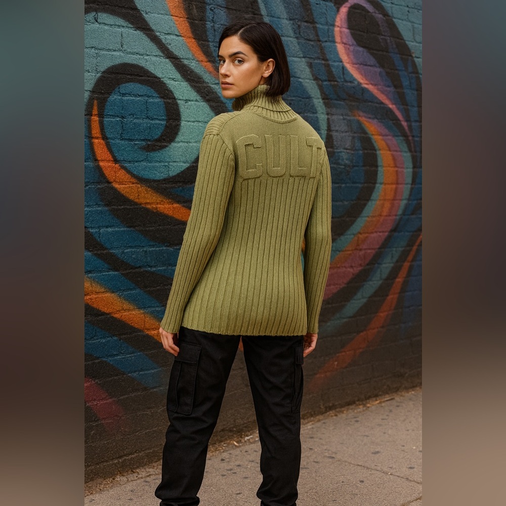 CULT graphic sweater-Size M